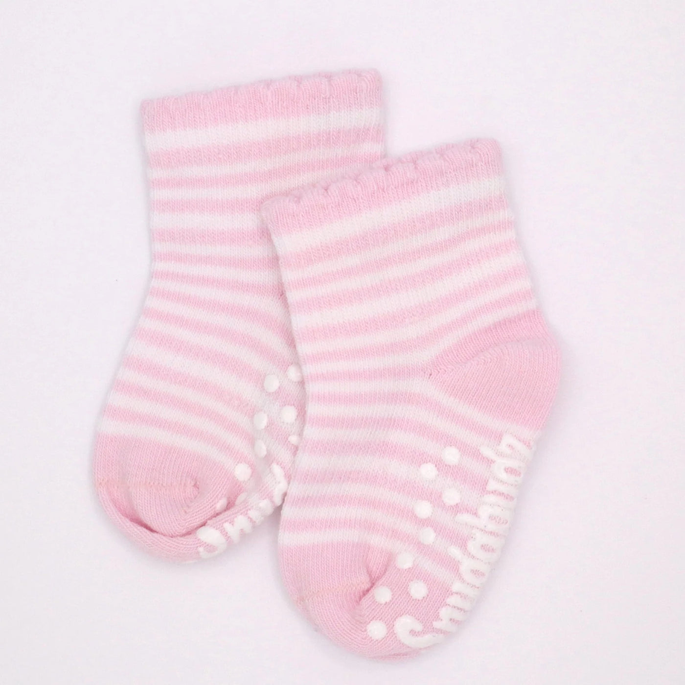 Snugabugz 3 Pack Socks - Pink Stripe-Kids-Ohh! By Gum - Shop Sustainable