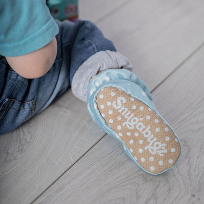 Snugabugz Booties - Blue-Kids-Ohh! By Gum - Shop Sustainable