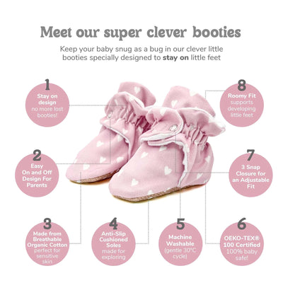 Snugabugz Booties - Elephant-Kids-Ohh! By Gum - Shop Sustainable