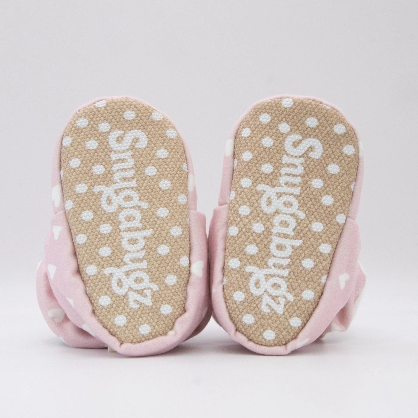 Snugabugz Booties - Pink Hearts-Kids-Ohh! By Gum - Shop Sustainable