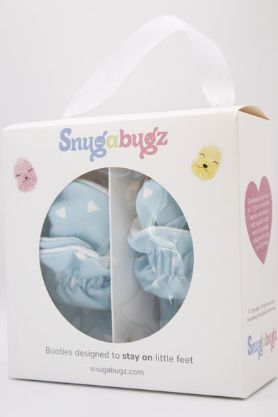 Snugabugz Stay On Booties - Blue-Kids-Ohh! By Gum - Shop Sustainable