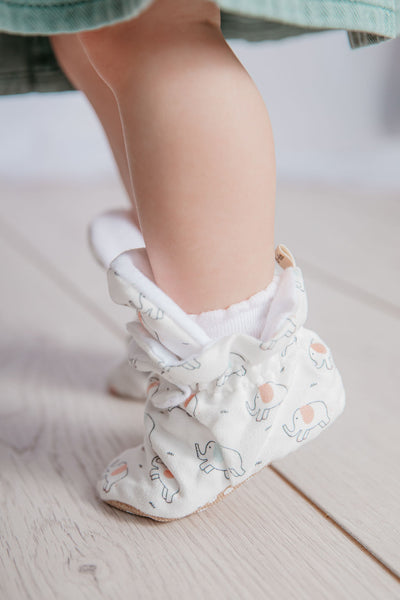 Snugabugz Stay On Booties - Elephant-Kids-Ohh! By Gum - Shop Sustainable