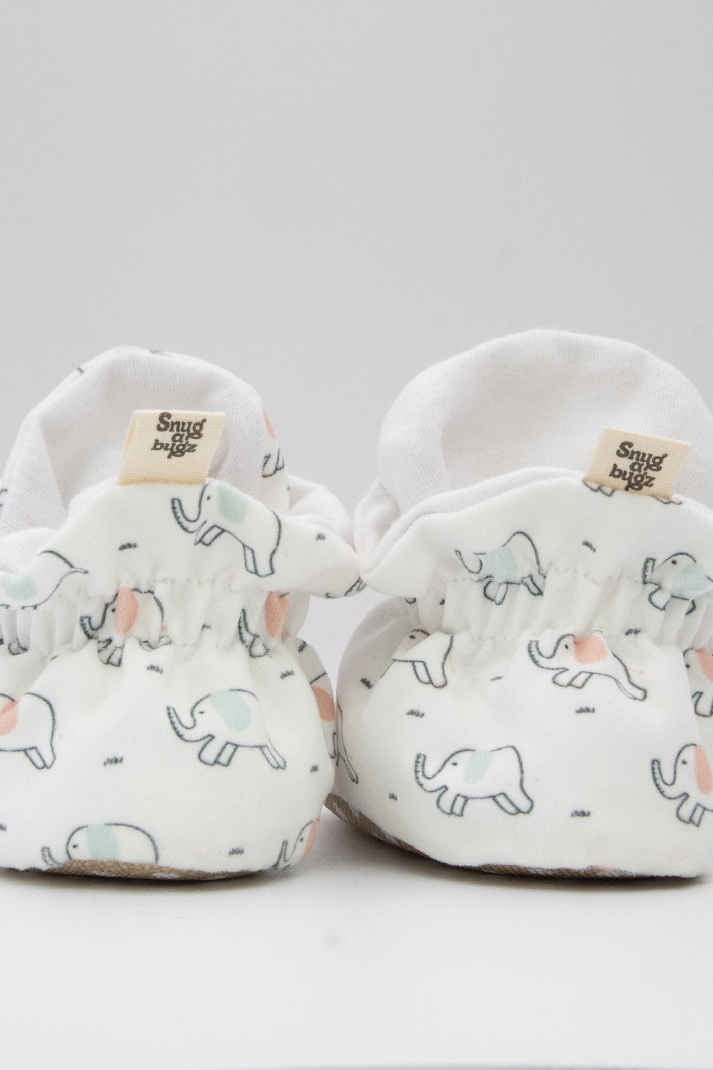 Snugabugz Stay On Booties - Elephant-Kids-Ohh! By Gum - Shop Sustainable