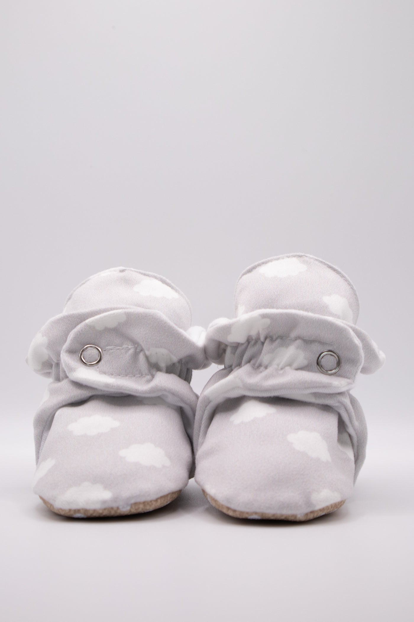 Snugabugz Stay On Booties - Grey Clouds-Kids-Ohh! By Gum - Shop Sustainable