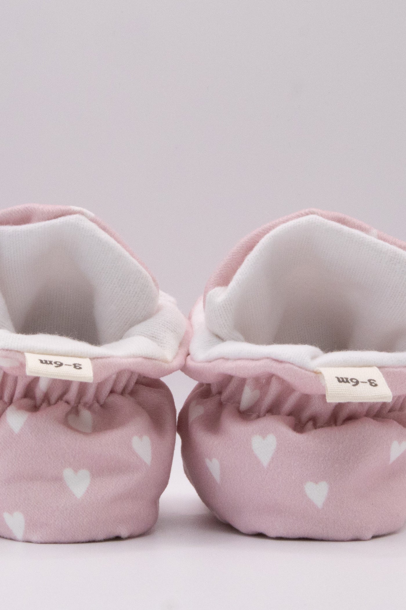 Snugabugz Stay On Booties - Pink Hearts-Kids-Ohh! By Gum - Shop Sustainable