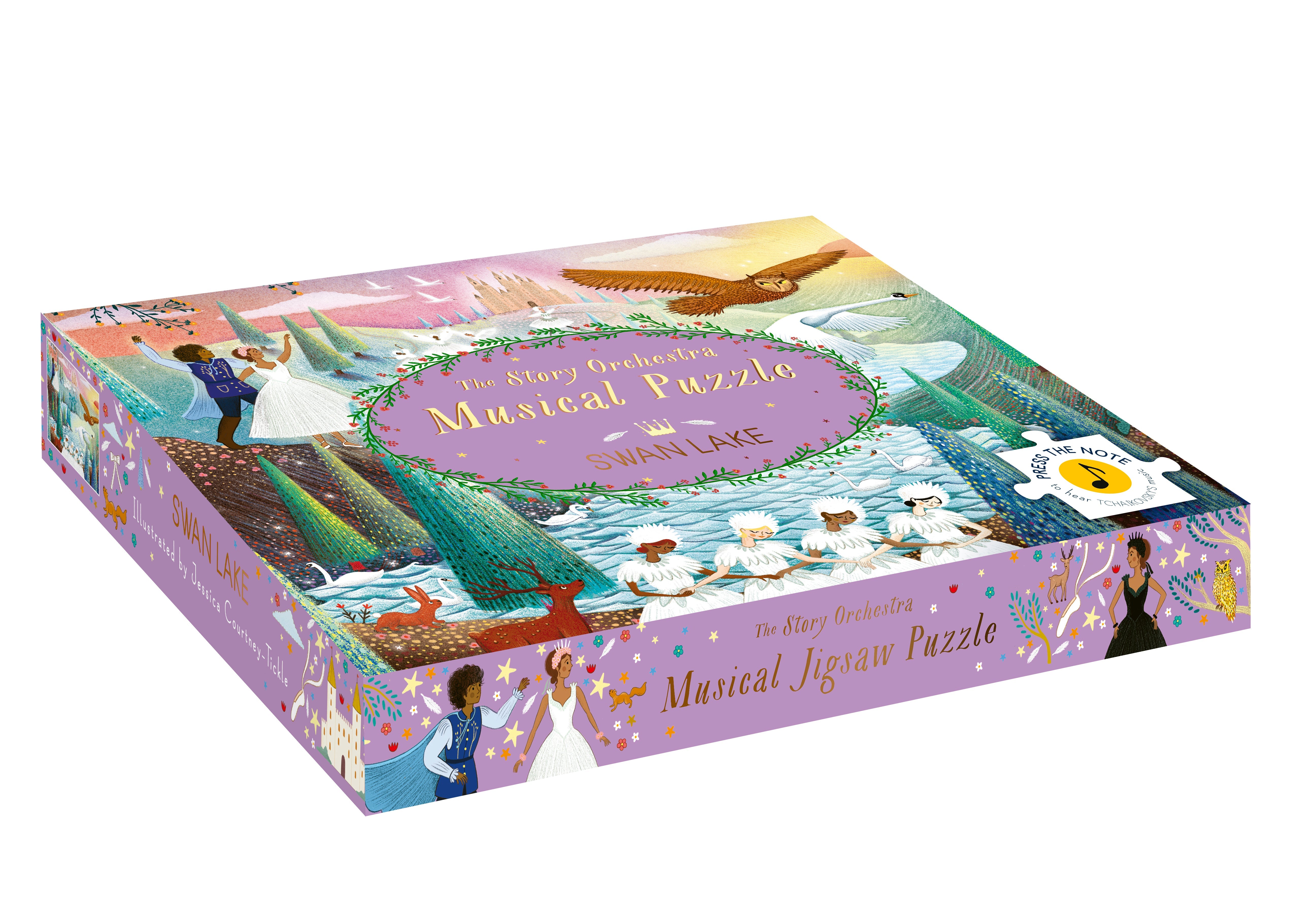 Story Orchestra: Swan Lake Musical Jigsaw Puzzle-Books-Ohh! By Gum - Shop Sustainable