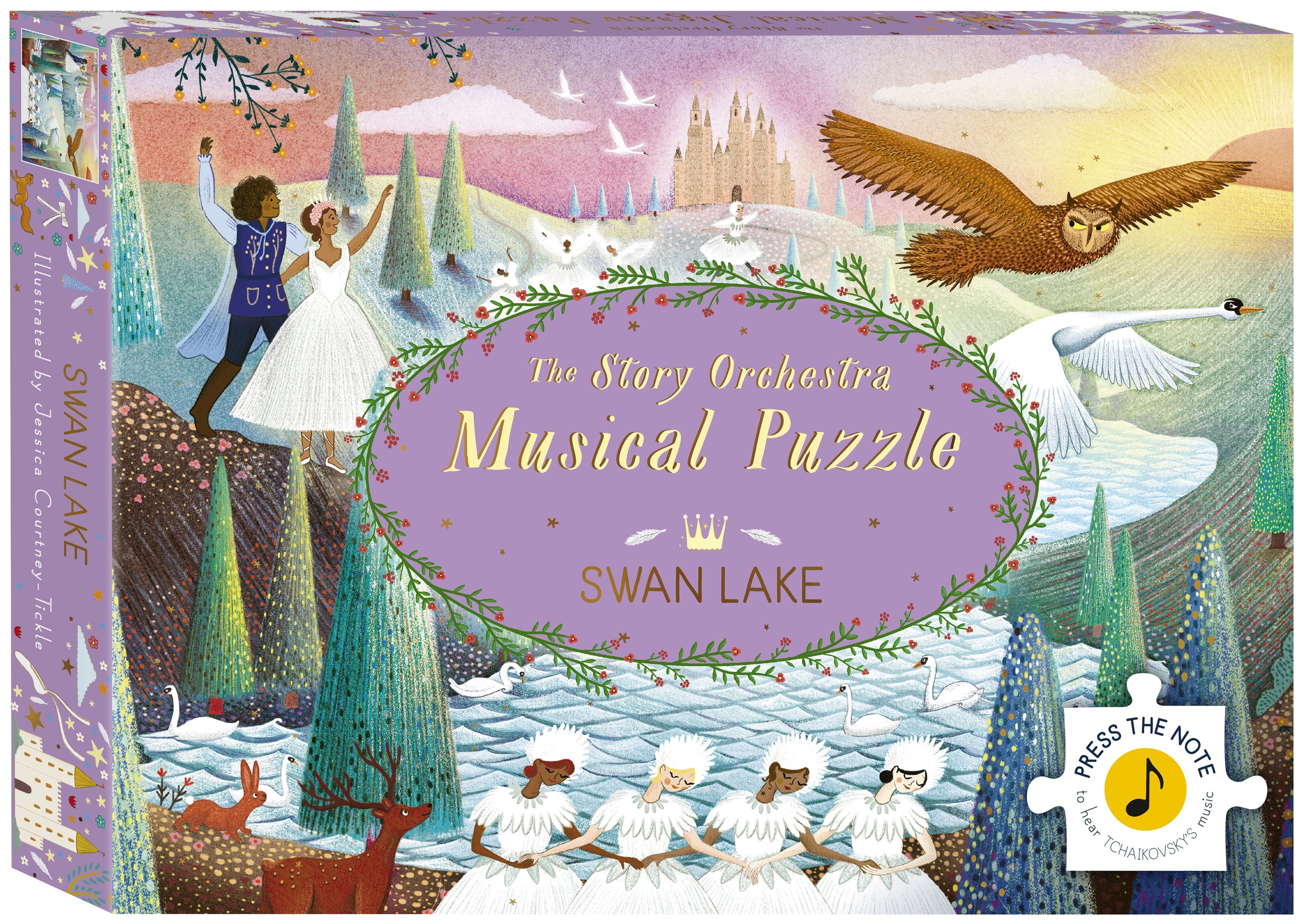 Story Orchestra: Swan Lake Musical Jigsaw Puzzle-Books-Ohh! By Gum - Shop Sustainable