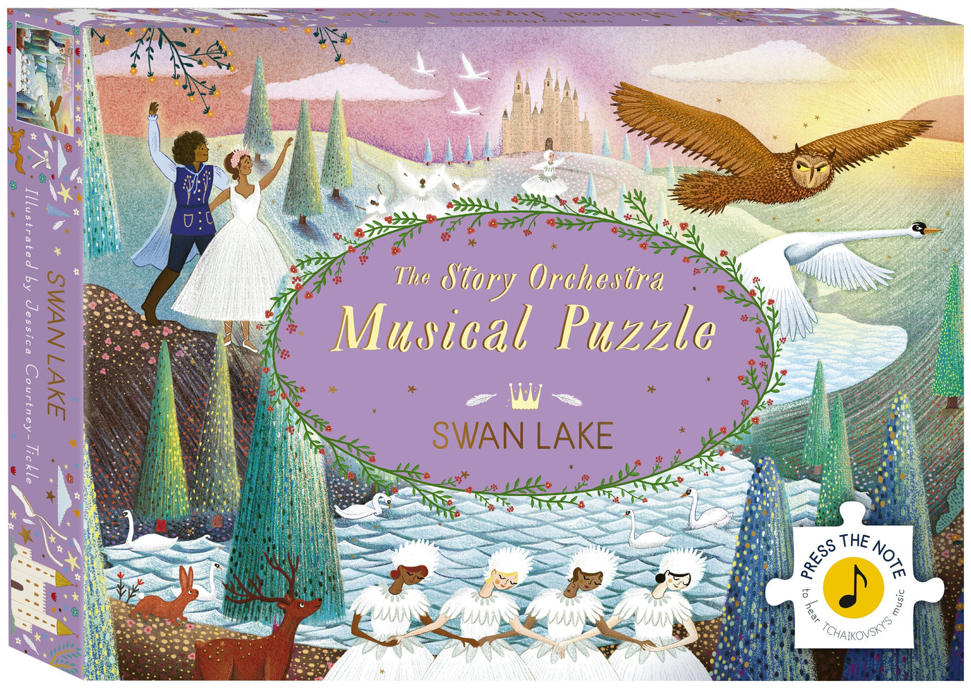 Story Orchestra: Swan Lake Musical Jigsaw Puzzle-Books-Ohh! By Gum - Shop Sustainable
