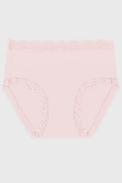 Stripe & Stare High Rise Knicker - Pink-a-Boo