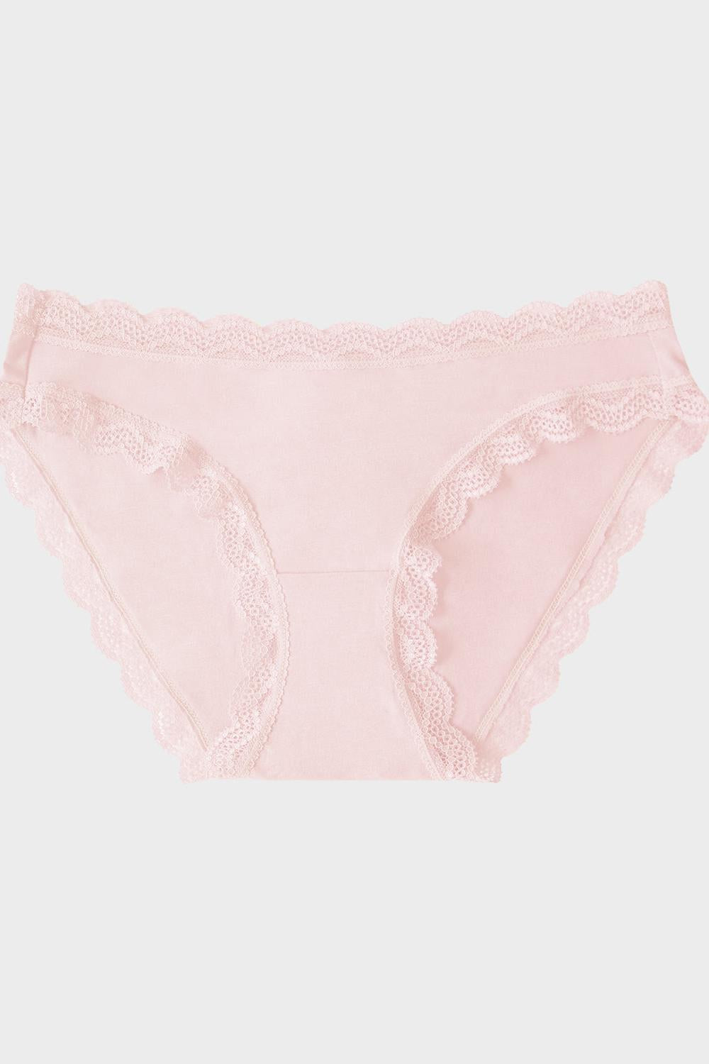 Stripe & Stare Knicker - Pink-a-boo