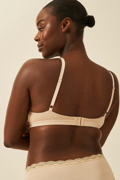 Stripe & Stare Padded Bra - Sand