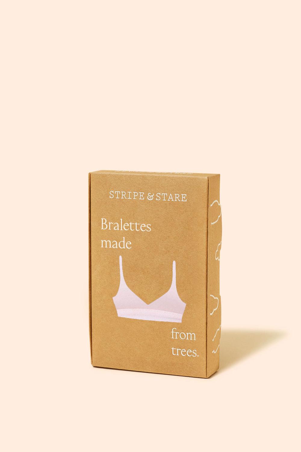 Stripe & Stare T-Shirt Bra - Pink-a-boo