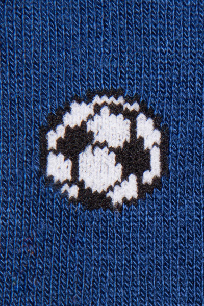 Swole Panda Blue Football Bamboo Socks-Mens-Ohh! By Gum - Shop Sustainable