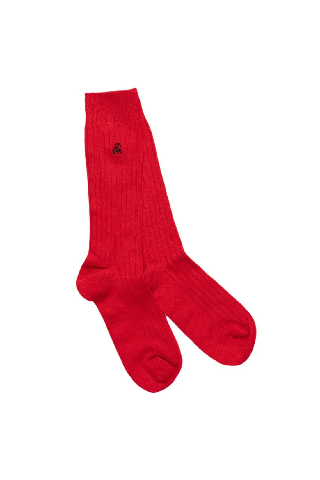 Swole Panda Classic Red Socks