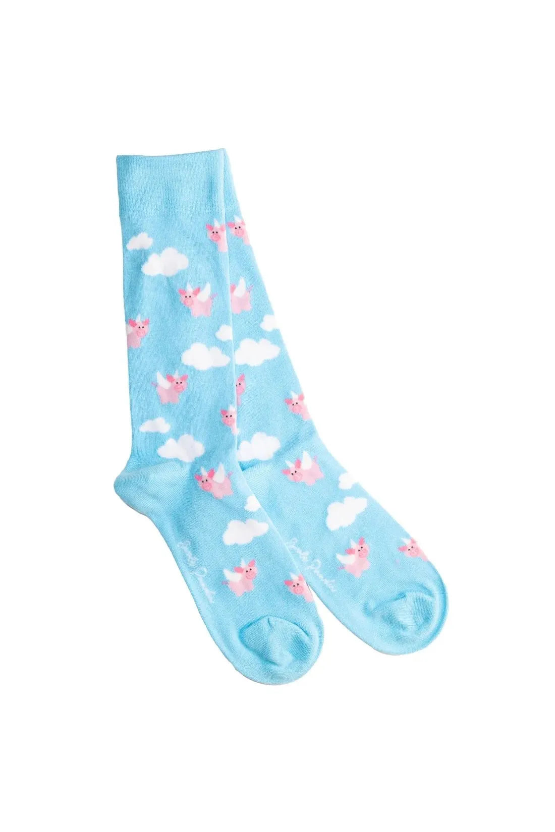 Swole Panda Flying Pig Socks