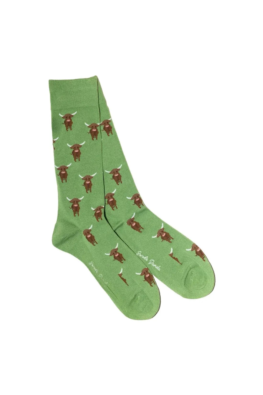 Swole Panda Highland Cow Socks