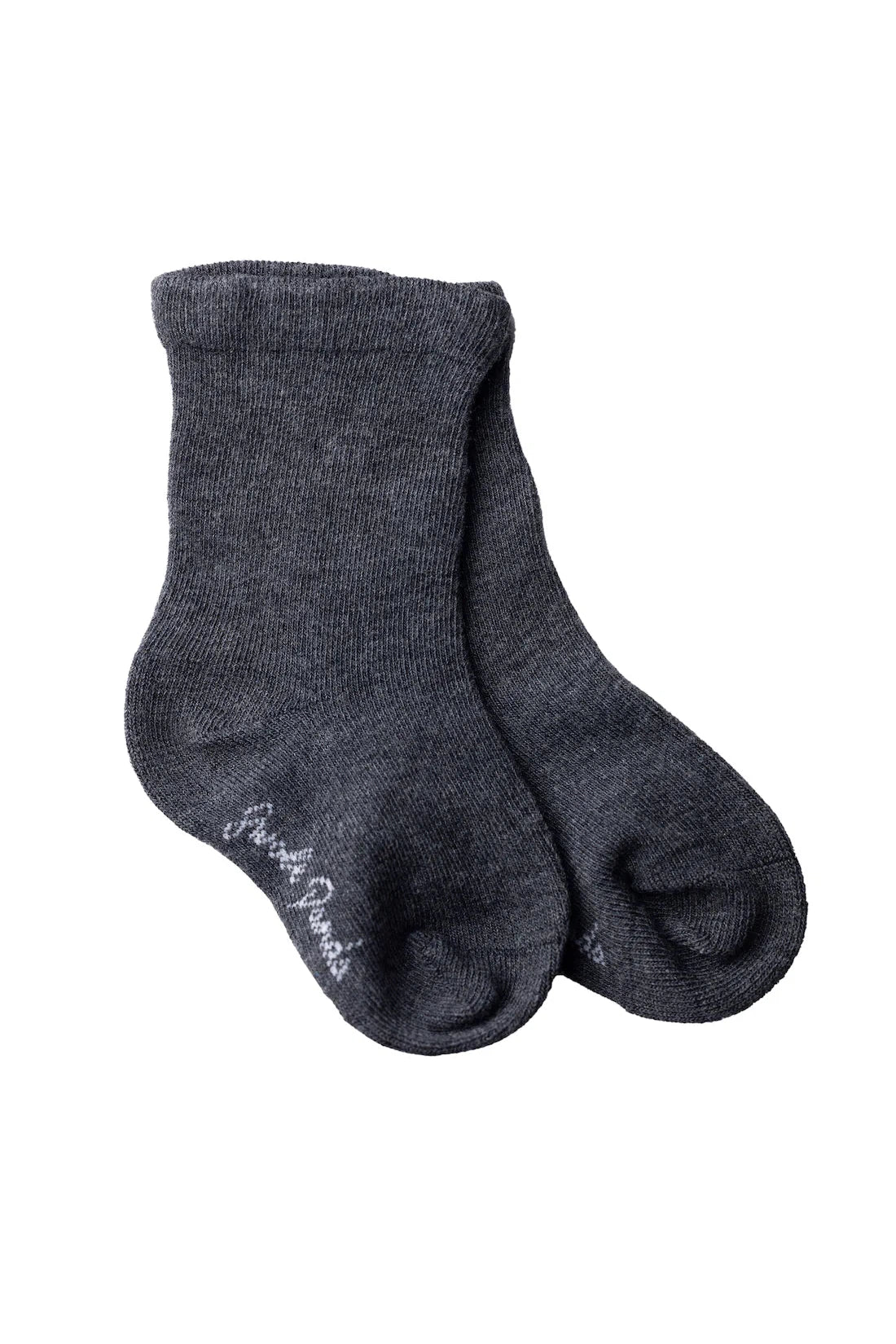 Swole Panda Kids Bamboo Grey Socks-Kids-Ohh! By Gum - Shop Sustainable