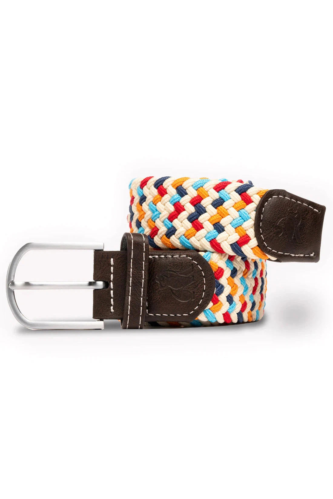 Swole Panda Multi Colour Zigzag Woven Belt-Womens-Ohh! By Gum - Shop Sustainable