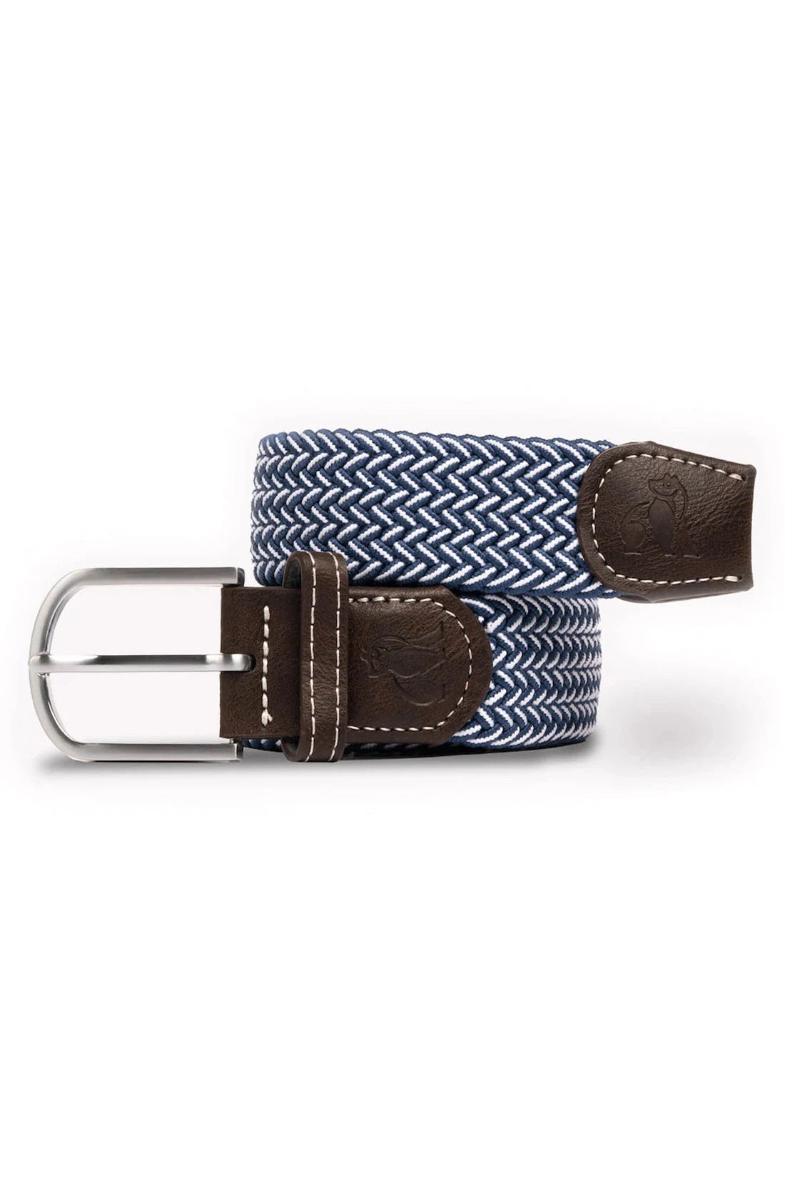 Swole Panda Navy Fine Weave Woven Belt-Mens-Ohh! By Gum - Shop Sustainable