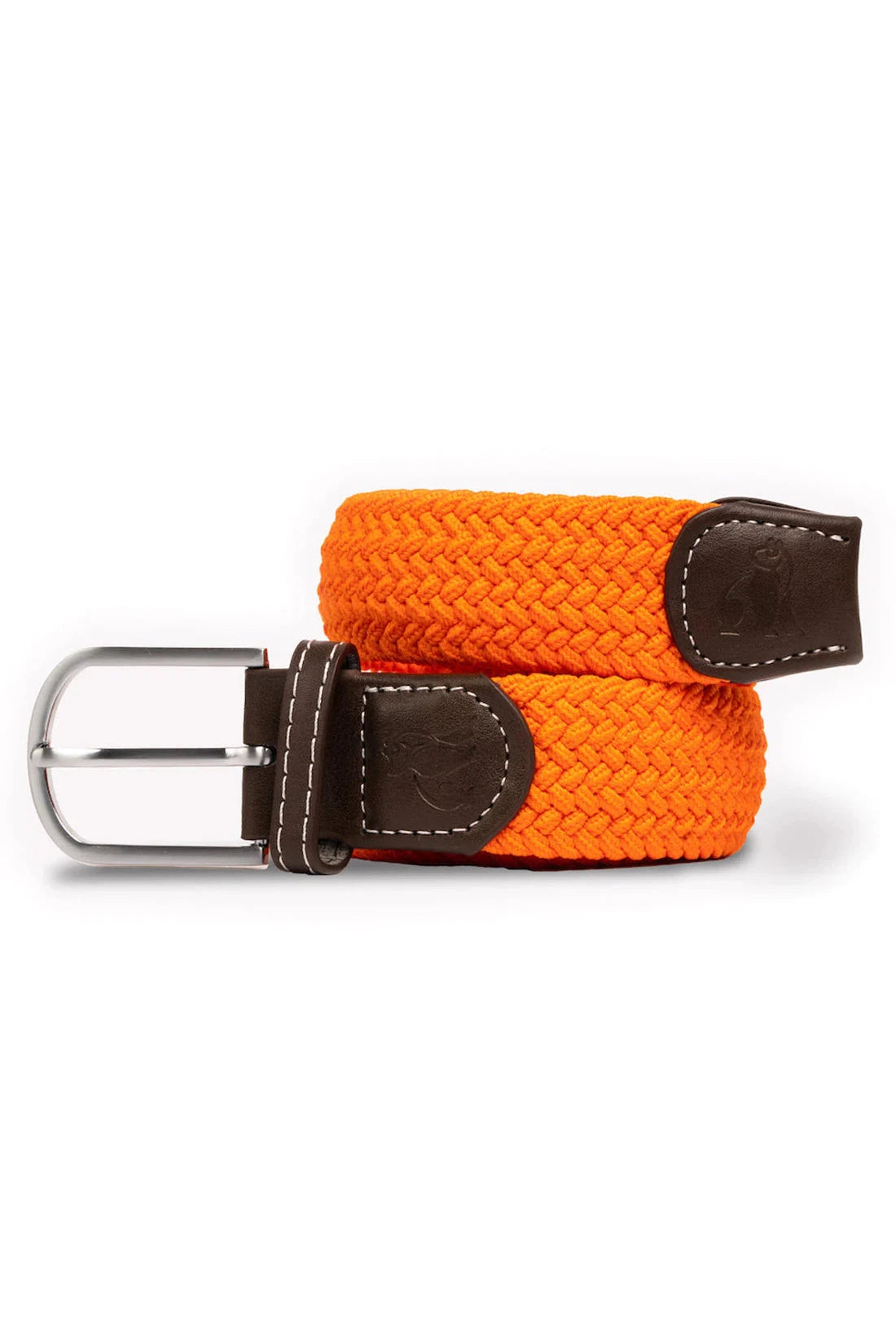 Swole Panda Orange Woven Belt-Mens-Ohh! By Gum - Shop Sustainable