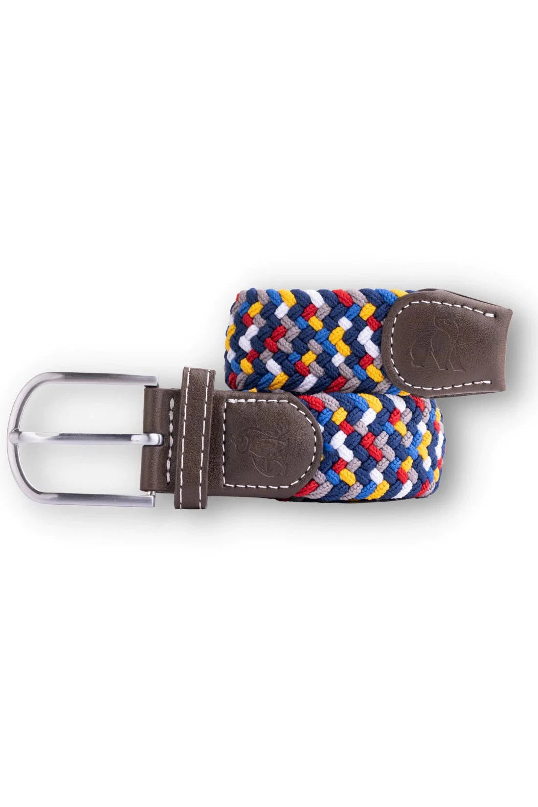 Swole Panda Rainbow Zigzag Woven Belt-Womens-Ohh! By Gum - Shop Sustainable