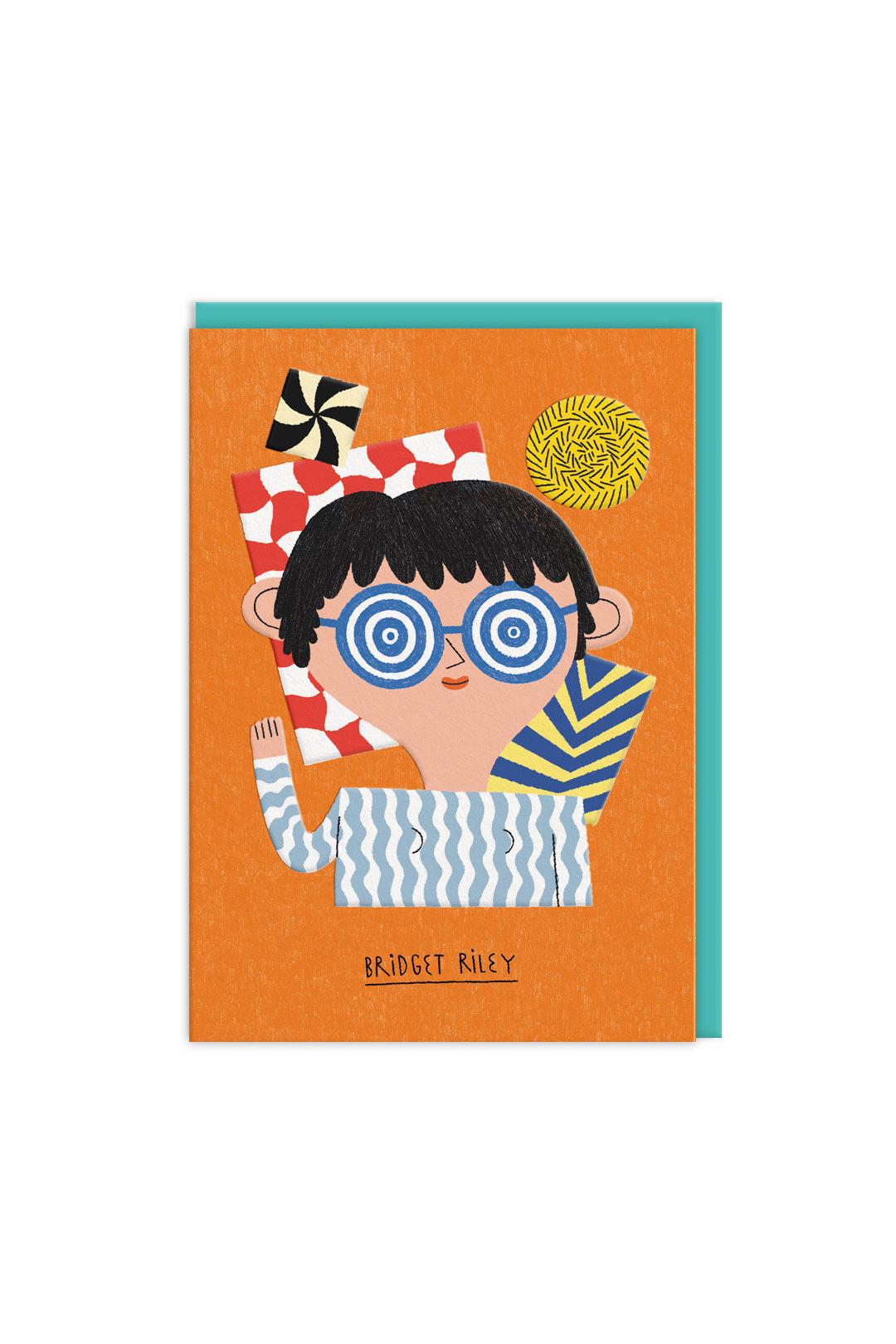 Ohh Deer Bridget Riley Greeting Card