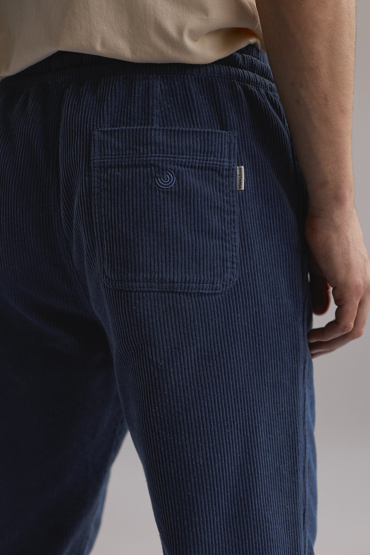 TWOTHIRDS Apolima Vintage Indigo Cord Trousers