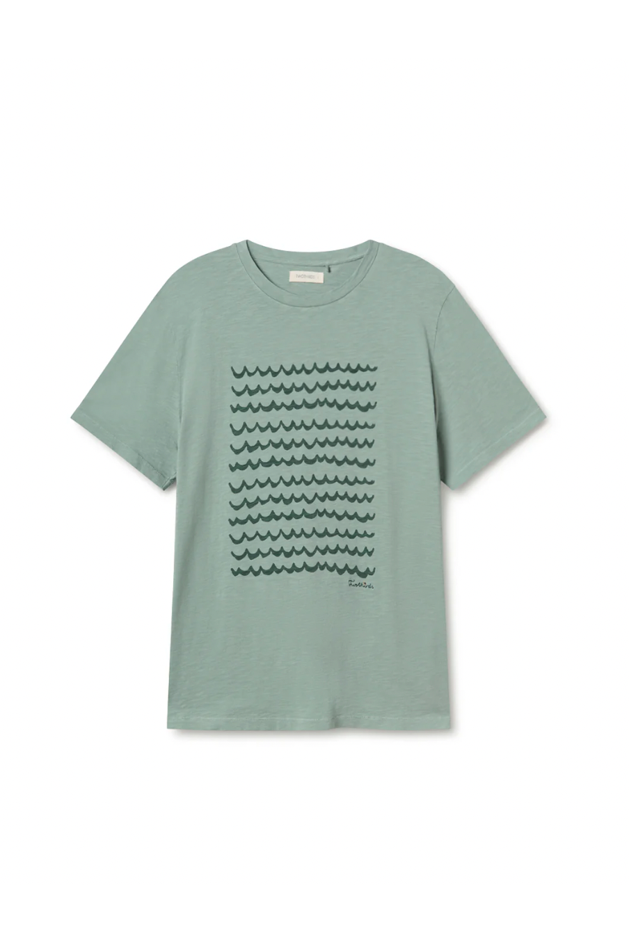 TWOTHIRDS Salm Tee - Lily Pad Green-Mens-Ohh! By Gum - Shop Sustainable