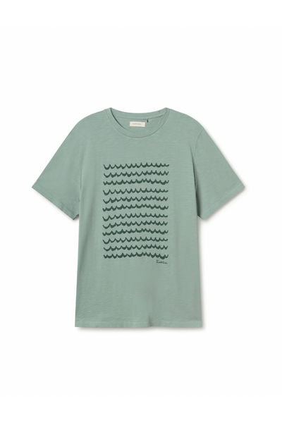 TWOTHIRDS Salm Tee - Lily Pad Green-Mens-Ohh! By Gum - Shop Sustainable