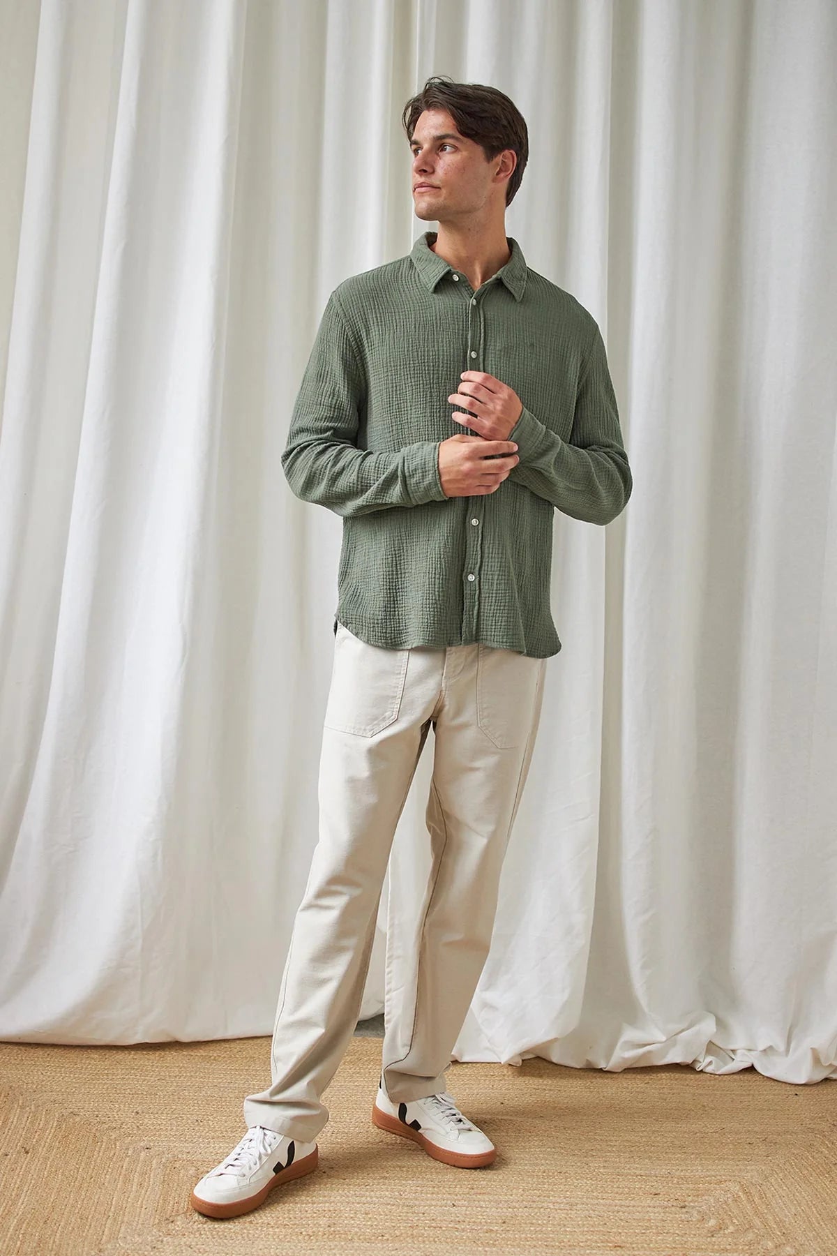 TWOTHIRDS Unyee Shirt-Mens-Ohh! By Gum - Shop Sustainable