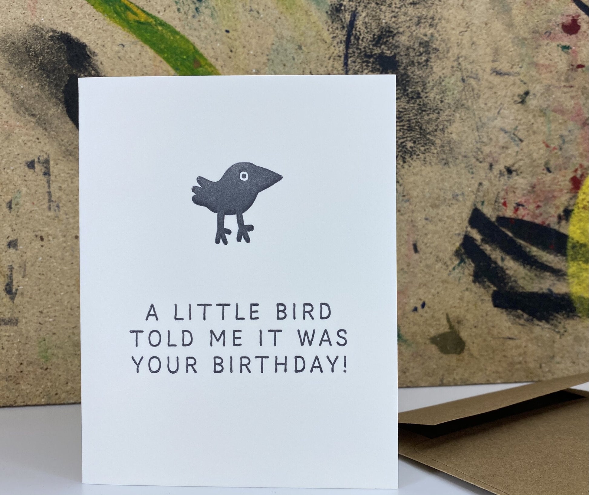 The Pear in Paper A Little Bird Told Me-Anniversary-Ohh! By Gum - Shop Sustainable