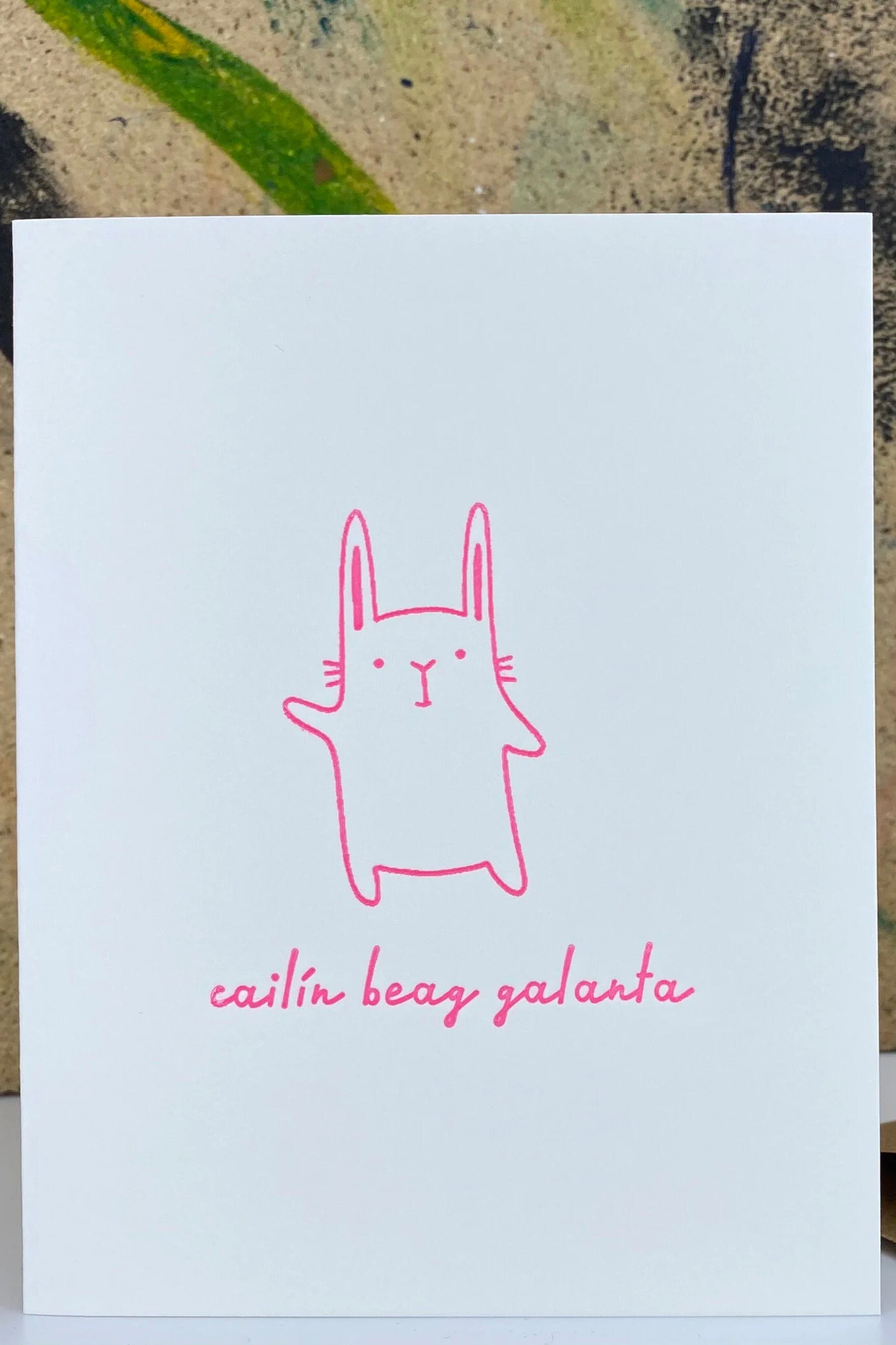 The Pear in Paper Cailín Beag Galanta