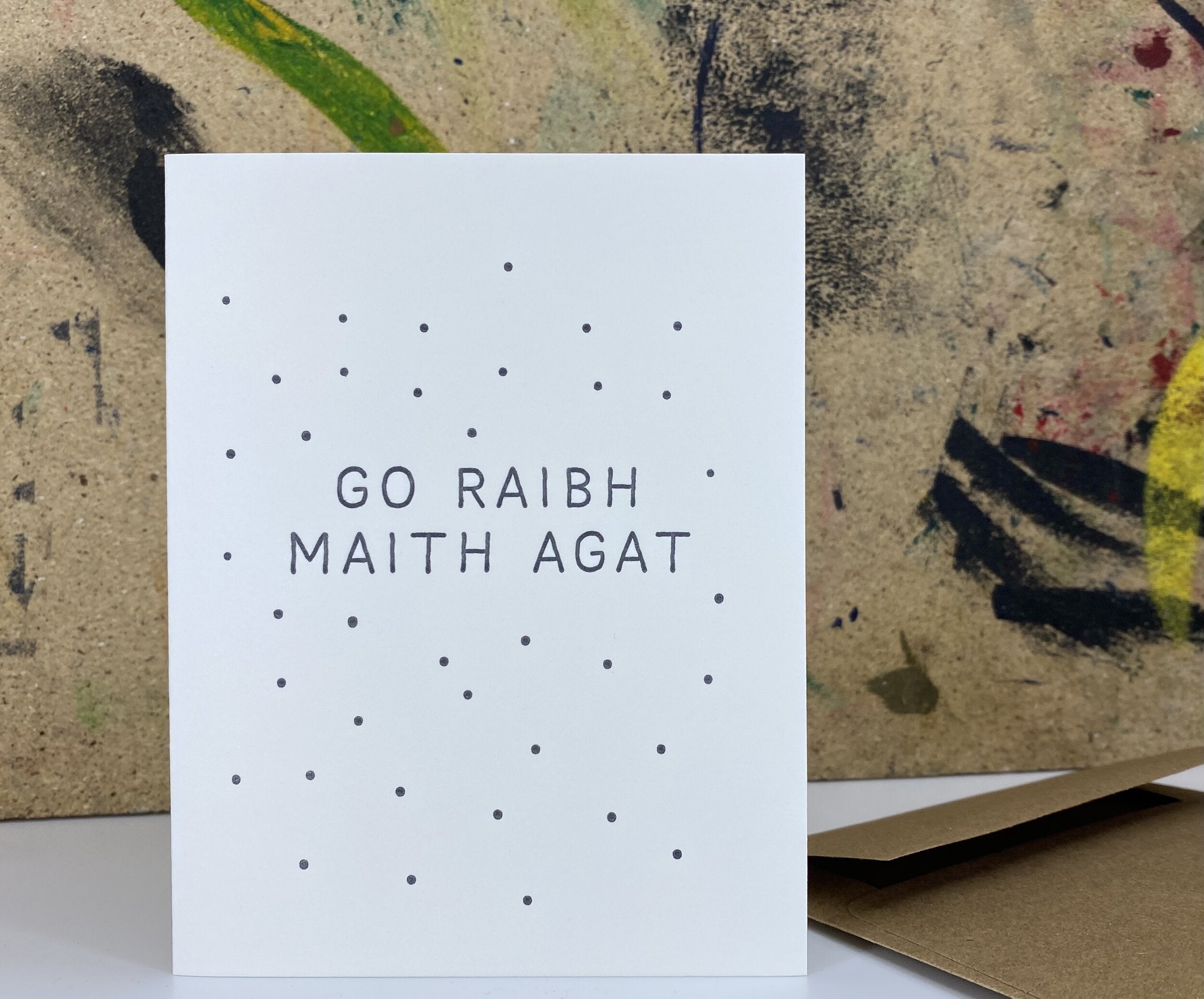 The Pear in Paper Go raibh maith agat-Anniversary-Ohh! By Gum - Shop Sustainable