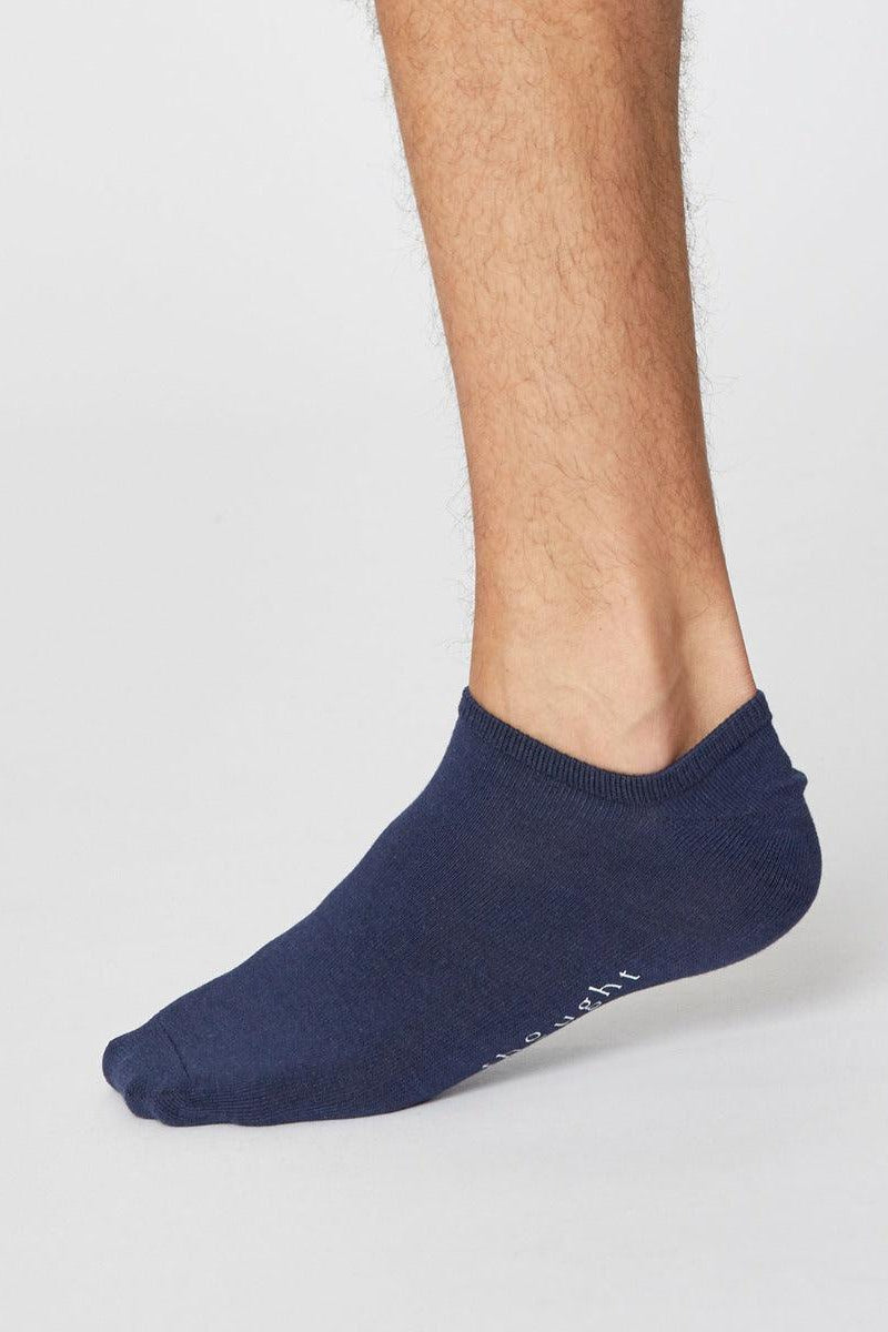 Thought Ashley Bamboo Trainer Socks-Mens-Ohh! By Gum - Shop Sustainable