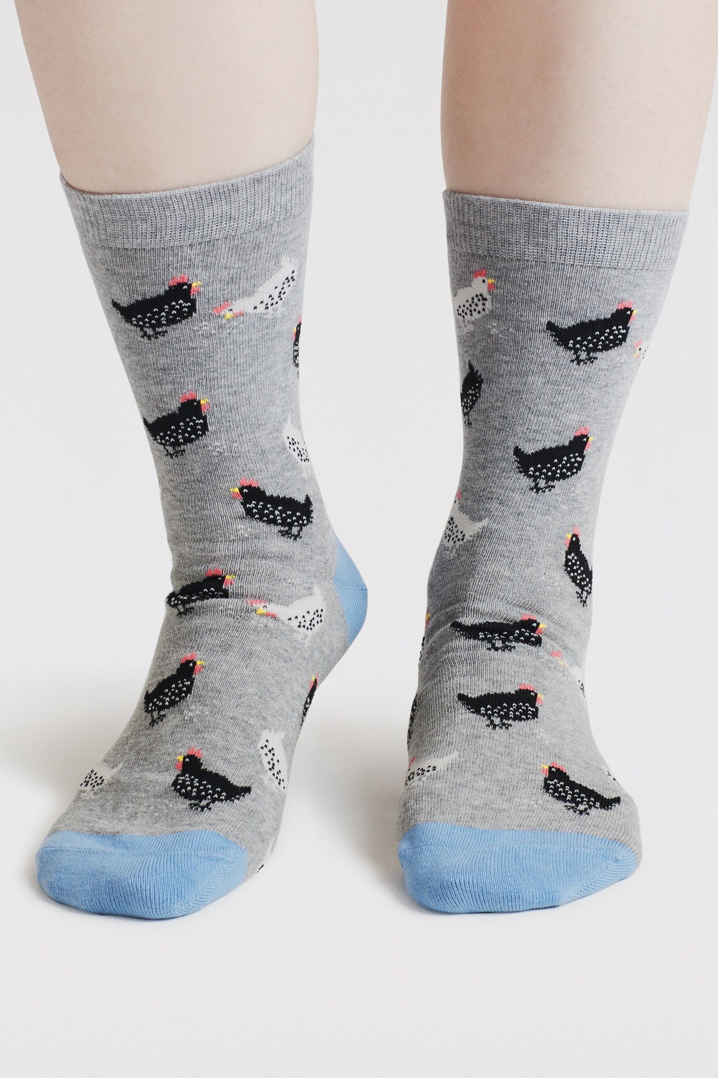 Thought Celia Chicken Bamboo Socks-Womens-Ohh! By Gum - Shop Sustainable
