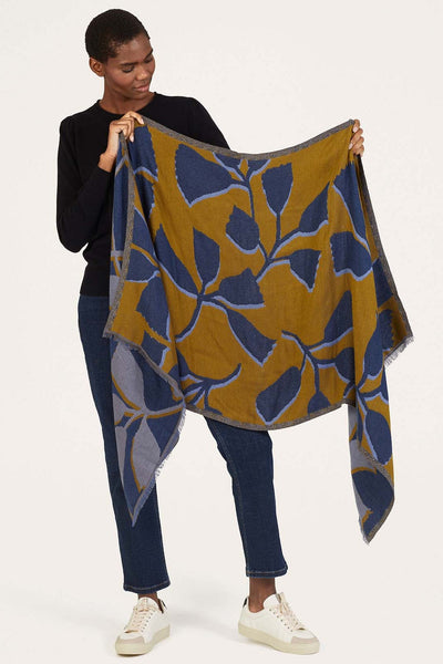 Thought Eartha Reversible Recycled & Organic Cotton Scarf-Womens-Ohh! By Gum - Shop Sustainable
