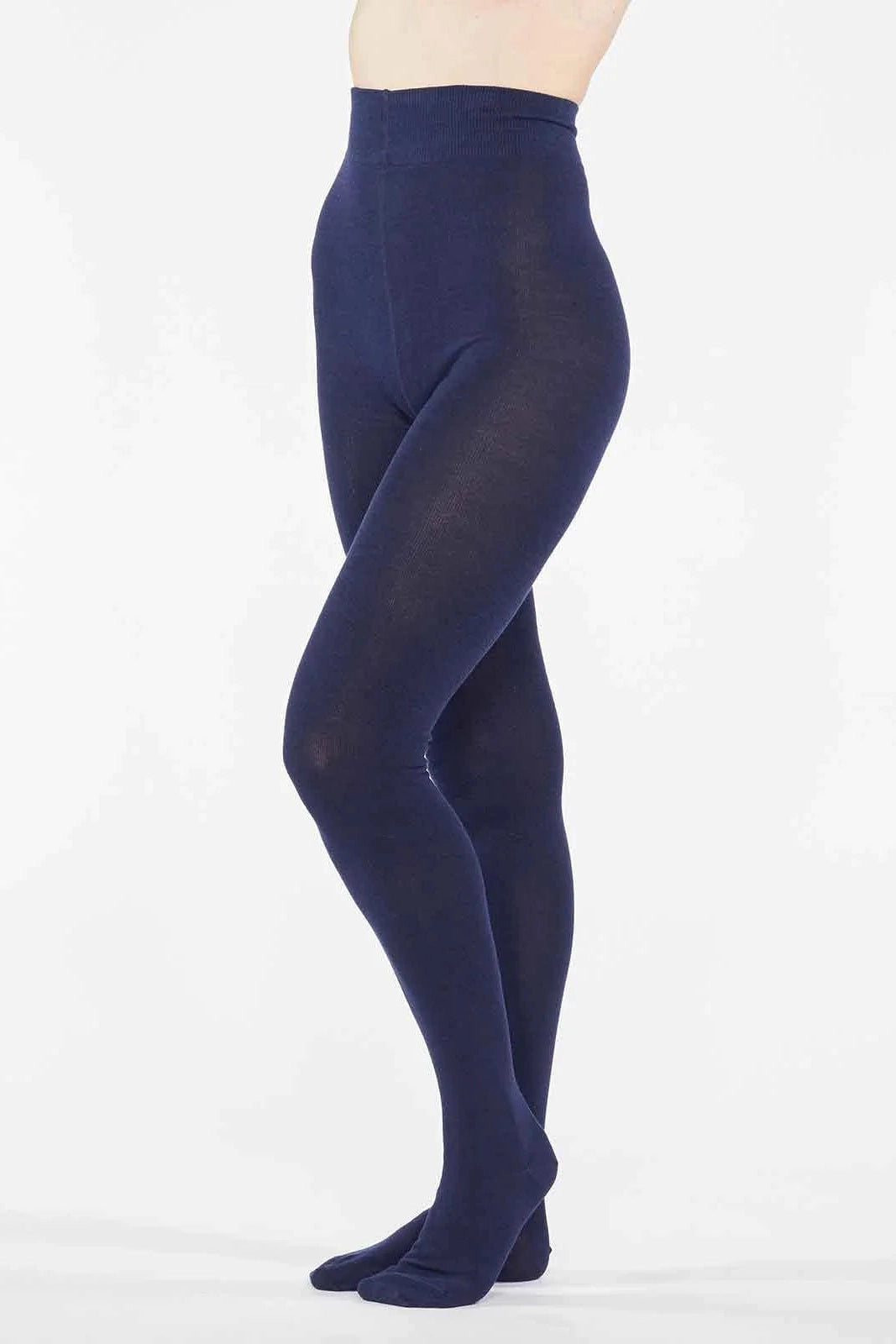 Thought Elgin Tights Navy-Womens-Ohh! By Gum - Shop Sustainable