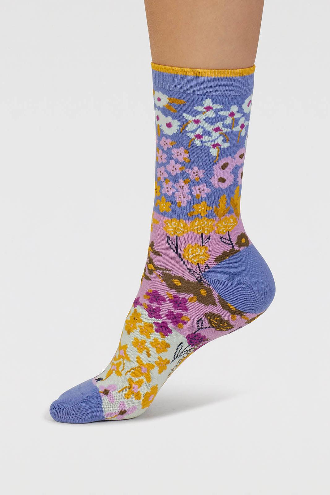 Thought Floral Box of 4 Organic Cotton Socks-Womens-Ohh! By Gum - Shop Sustainable