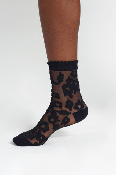 Thought Floral Sheer Short Bamboo Ankle Socks-Womens-Ohh! By Gum - Shop Sustainable