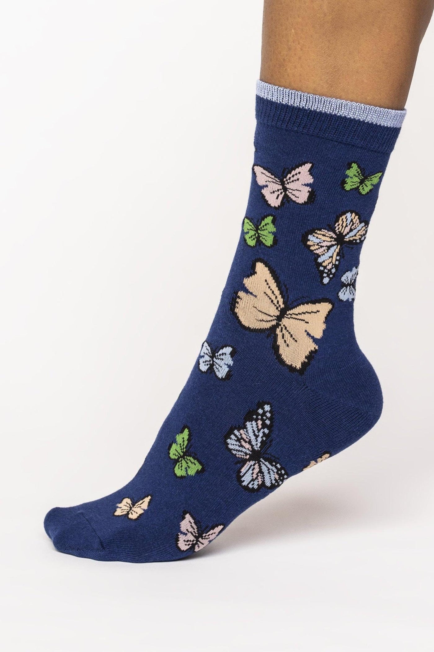 Thought Flower & Butterfly Box of 4 Bamboo & Organic Cotton Socks-Womens-Ohh! By Gum - Shop Sustainable