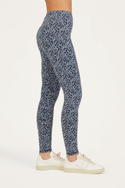 Thought Marlee Lenzing ™ EcoVero ™ Printed Leggings in Navy-Womens-Ohh! By Gum - Shop Sustainable