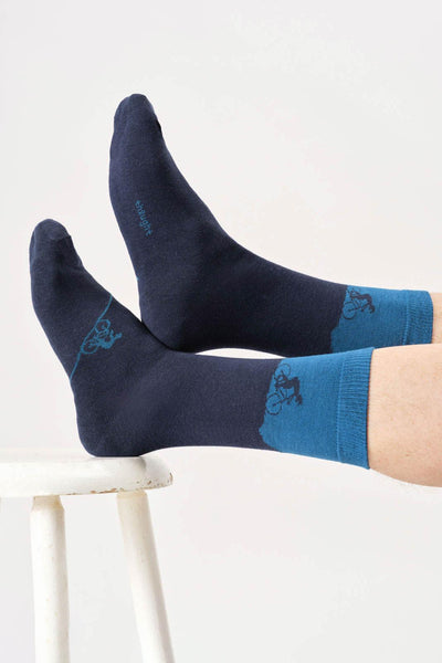 Thought Mens Mountain Biking Bamboo Gift Box Of 4 Socks
