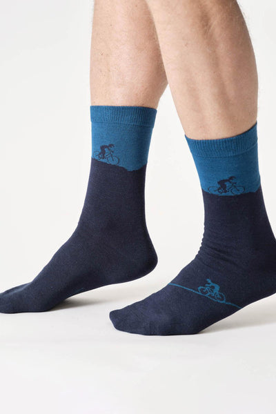 Thought Mens Mountain Biking Bamboo Gift Box Of 4 Socks