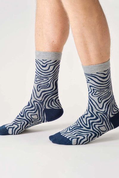 Thought Mens Mountain Biking Bamboo Gift Box Of 4 Socks