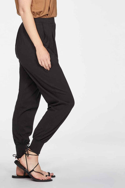 Thought Organic Cotton Hareem Joggers in Black-Womens-Ohh! By Gum - Shop Sustainable