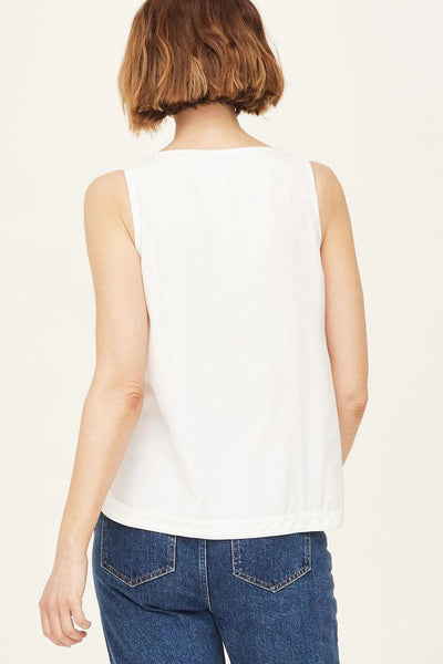 Thought The Ultimate Modal Cami Top - White-Women-Ohh! By Gum - Shop Sustainable