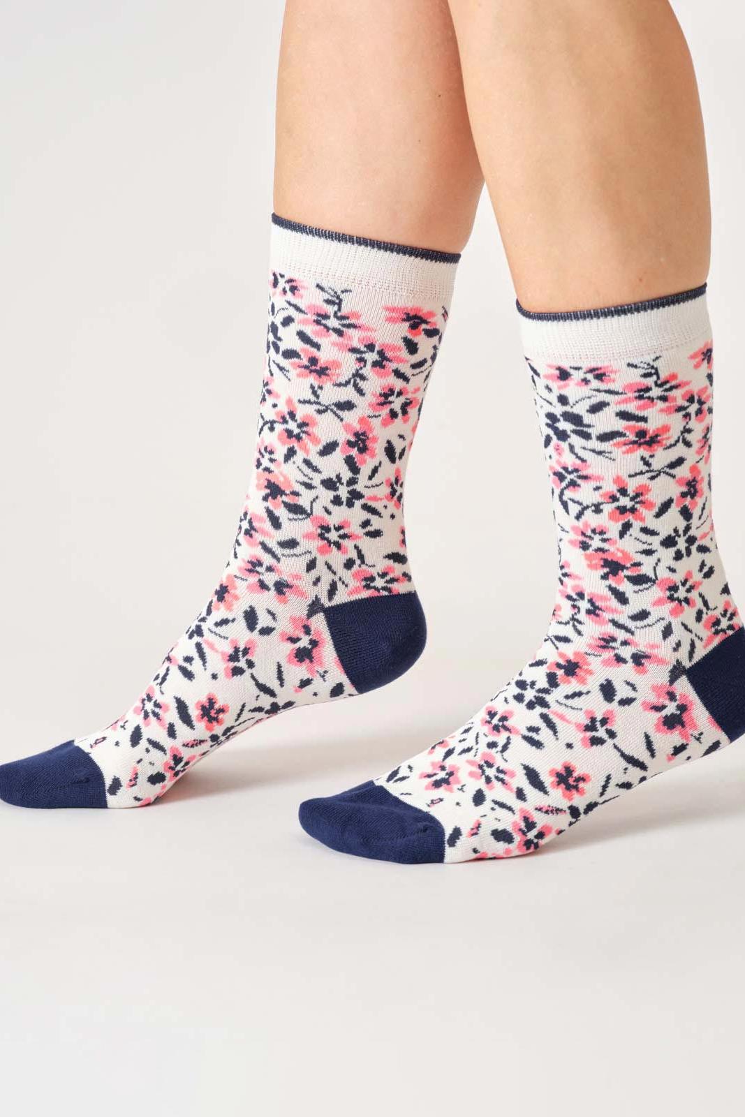 Thought Womens Florals Gift Box Of 4 Bamboo Socks