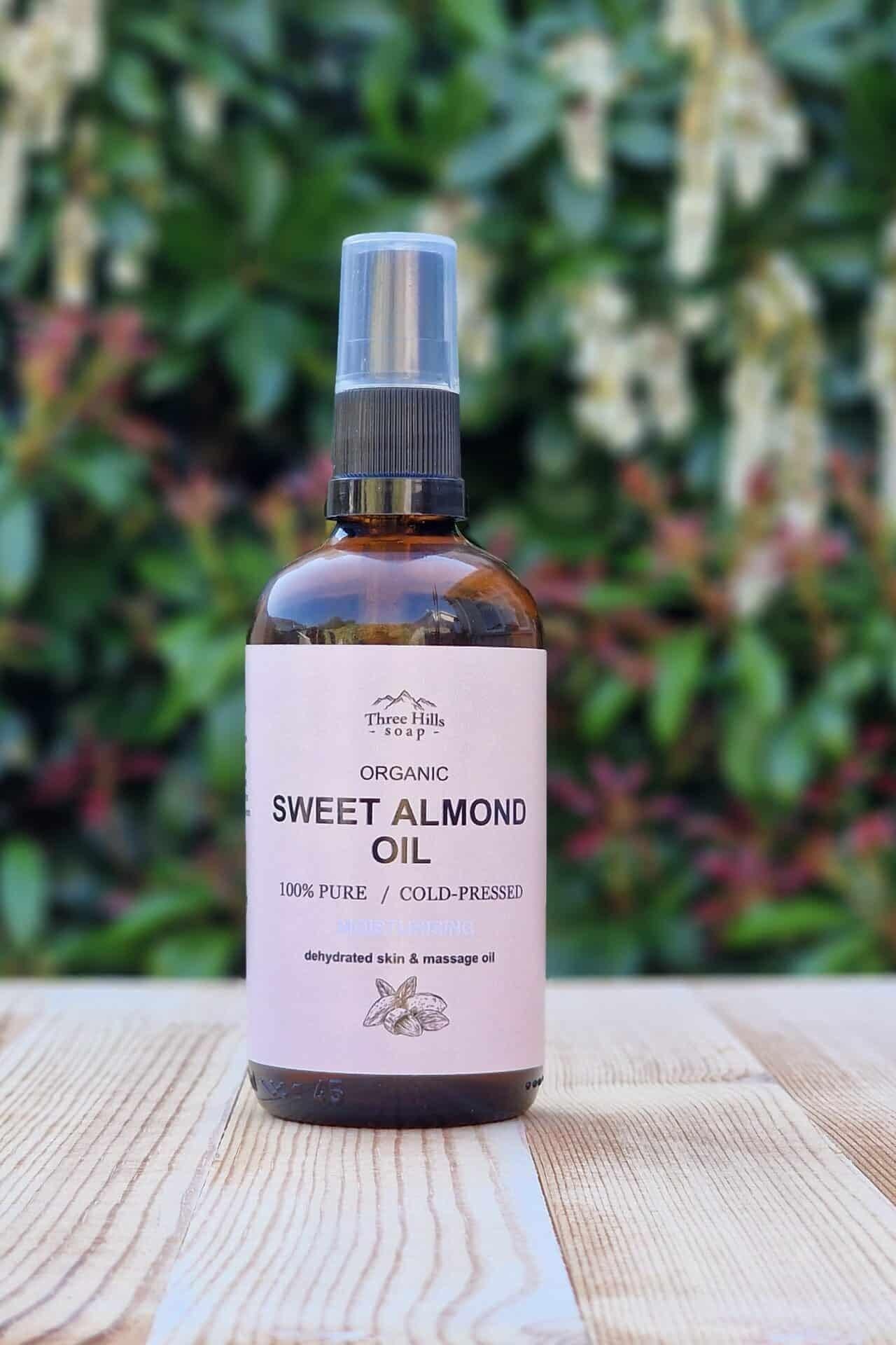 Three Hills Organic Almond, Sweet Oil