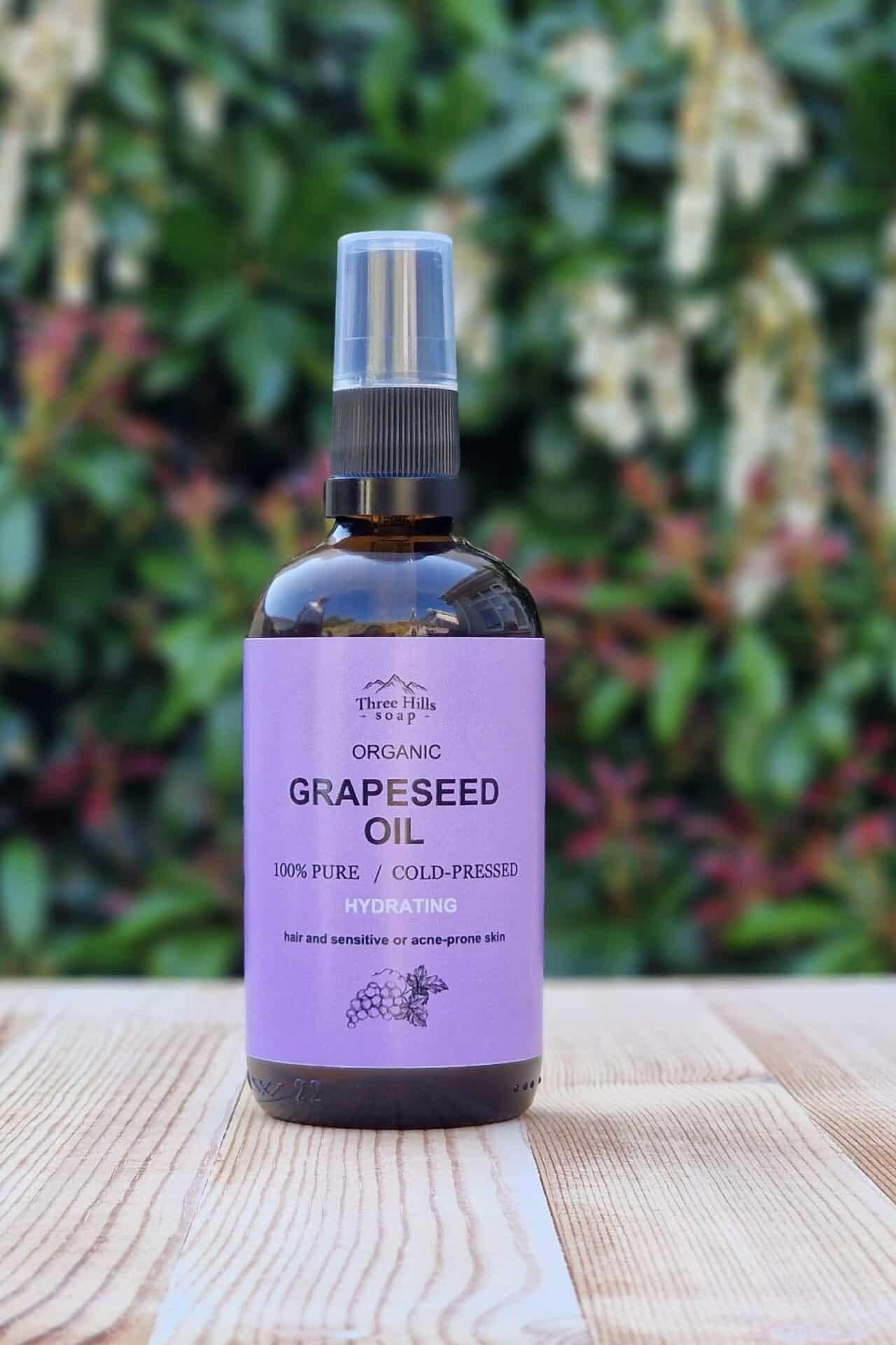 Three Hills Organic Grapeseed Oil