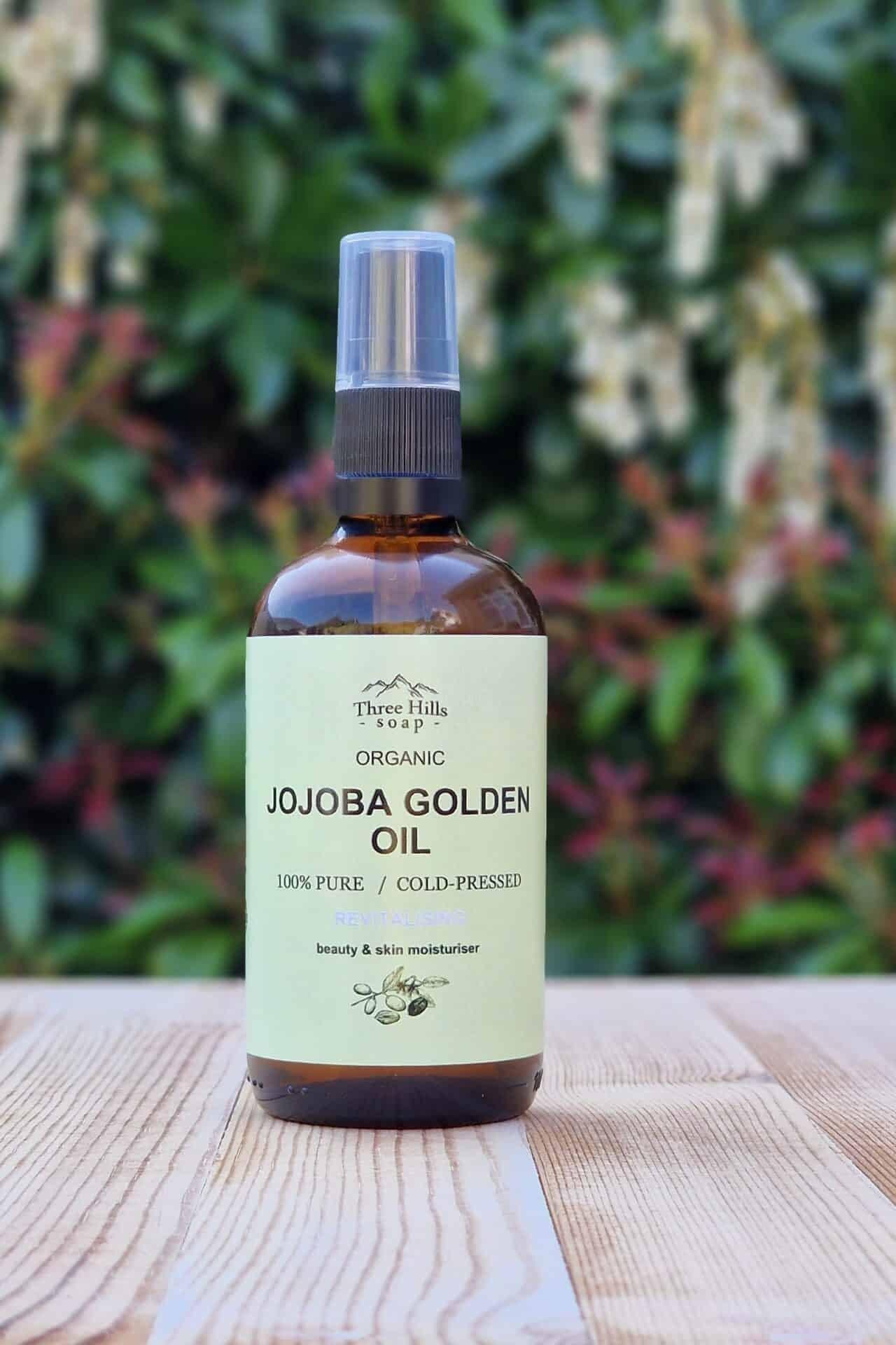 Three Hills Organic Jojoba Golden Oil
